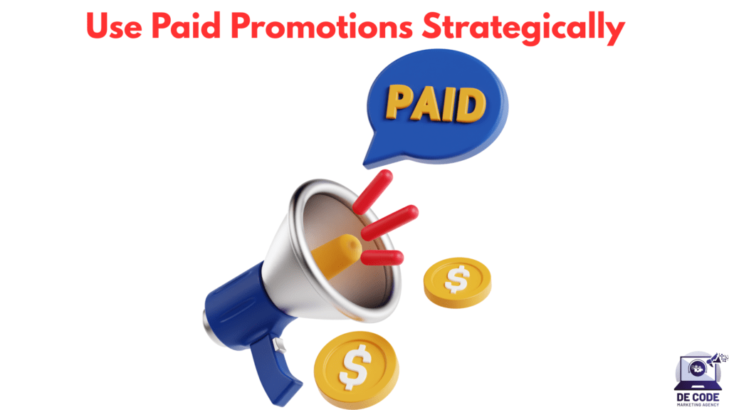Use Paid Promotions Strategically